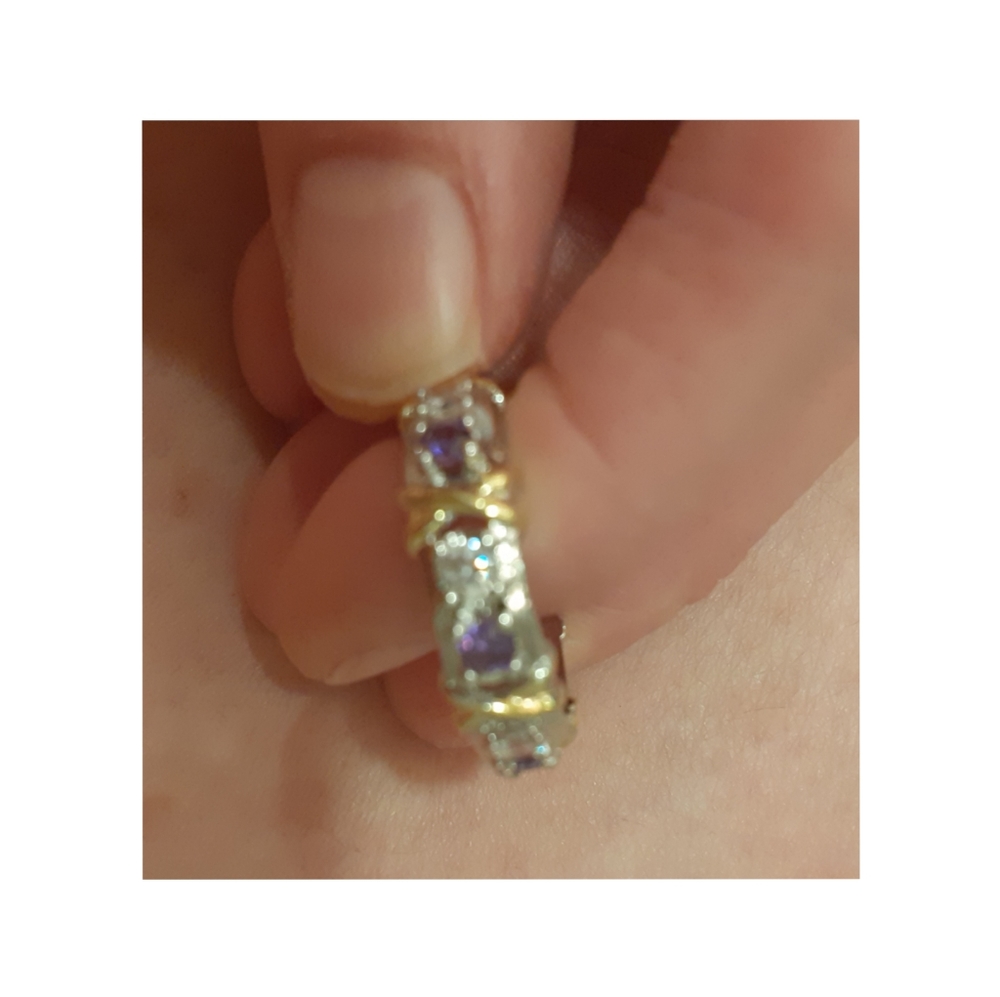 💋NEW CZ EMBELLISHED RING - Picture 11 of 11